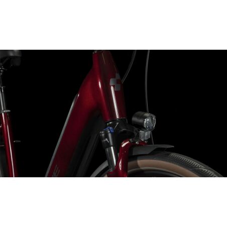 Cube Supreme Hybrid Pro 500 Wh E-Bike Easy Entry red&acute;n&acute;black