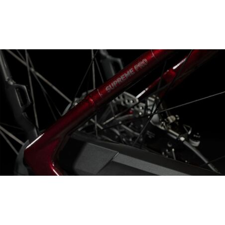 Cube Supreme Hybrid Pro 625 Wh E-Bike Easy Entry red&acute;n&acute;black