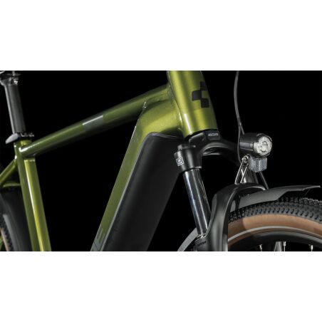 Cube Nuride Hybrid Pro 625 Wh Allroad E-Bike Diamant 28&quot; shinymoss&acute;n&acute;black