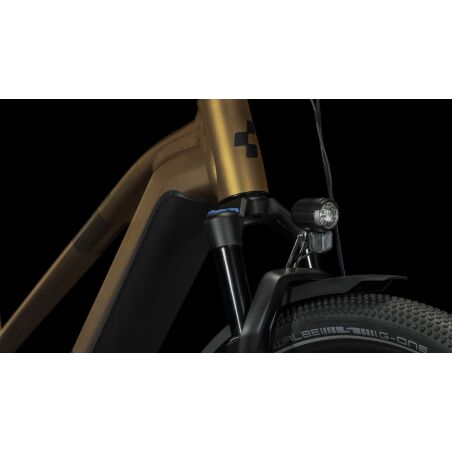 Cube Nuride Hybrid EXC 750 Wh Allroad E-Bike Trapeze 28&quot; caramel&acute;n&acute;black