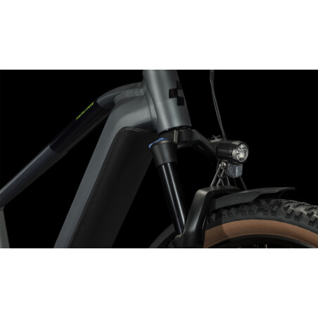 Cube Reaction Hybrid Pro 625 Wh Allroad E-Bike Hardtail Diamant flashgrey&acute;n&acute;green