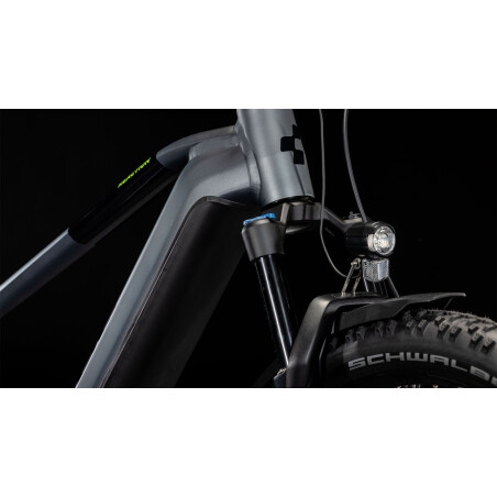 Cube Reaction Hybrid Pro 750 Wh Allroad E-Bike Hardtail Diamant flashgrey&acute;n&acute;green