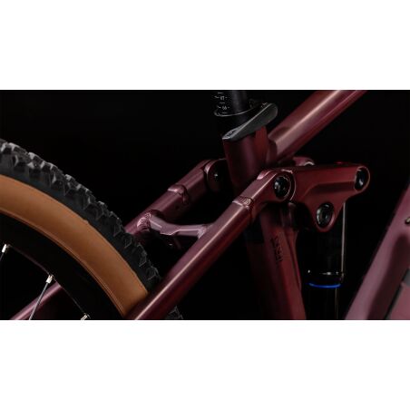 Cube Stereo Hybrid 120 One 625 Wh E-Bike Fully rubyred&acute;n&acute;black