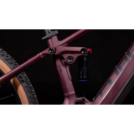 Cube Stereo Hybrid 120 One 625 Wh E-Bike Fully rubyred&acute;n&acute;black