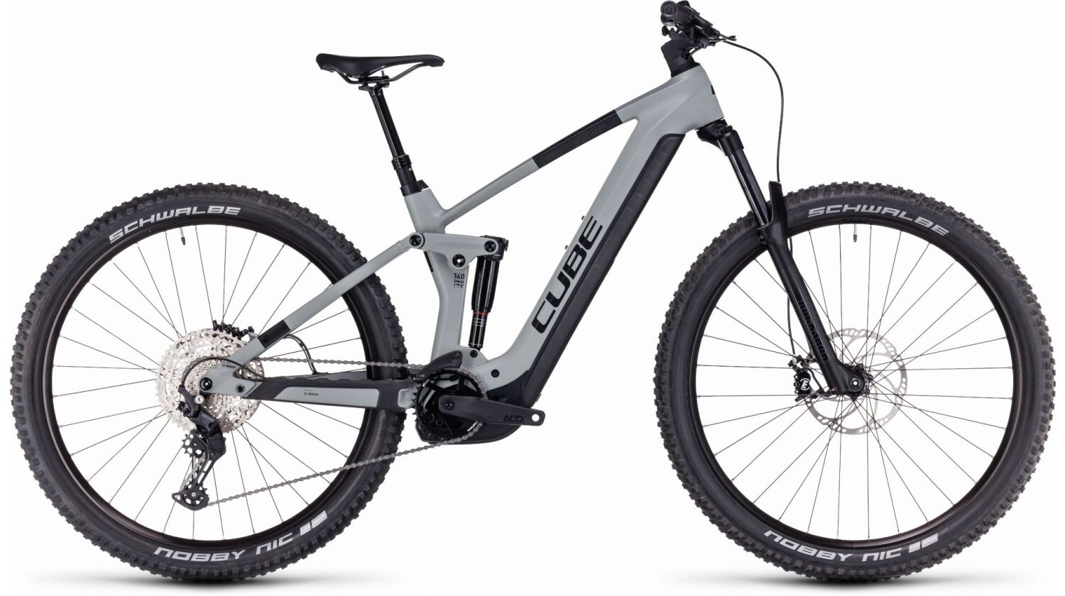 Cube Stereo Hybrid 140 HPC Pro 625 Wh E-Bike Fully swampgrey´n´black