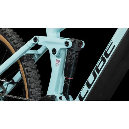 Cube Stereo Hybrid 160 HPC Race 750 Wh E-Bike Fully 27,5&quot; iceblue&acute;n&acute;black