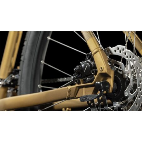 Cube Nature Pro Crossrad Diamant 28&quot; gold&acute;n&acute;black