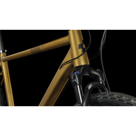 Cube Nature Pro Crossrad Diamant 28&quot; gold&acute;n&acute;black