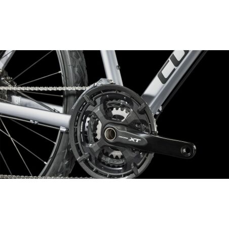 Cube Nature EXC Crossrad Diamant 28&quot; polarsilver&acute;n&acute;black