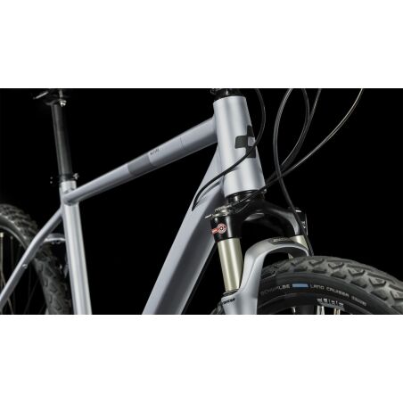 Cube Nature EXC Crossrad Diamant 28&quot; polarsilver&acute;n&acute;black