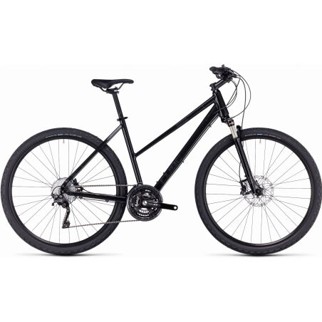 Cube Nature SLX Crossrad Trapeze 28&quot; grey&acute;n&acute;black