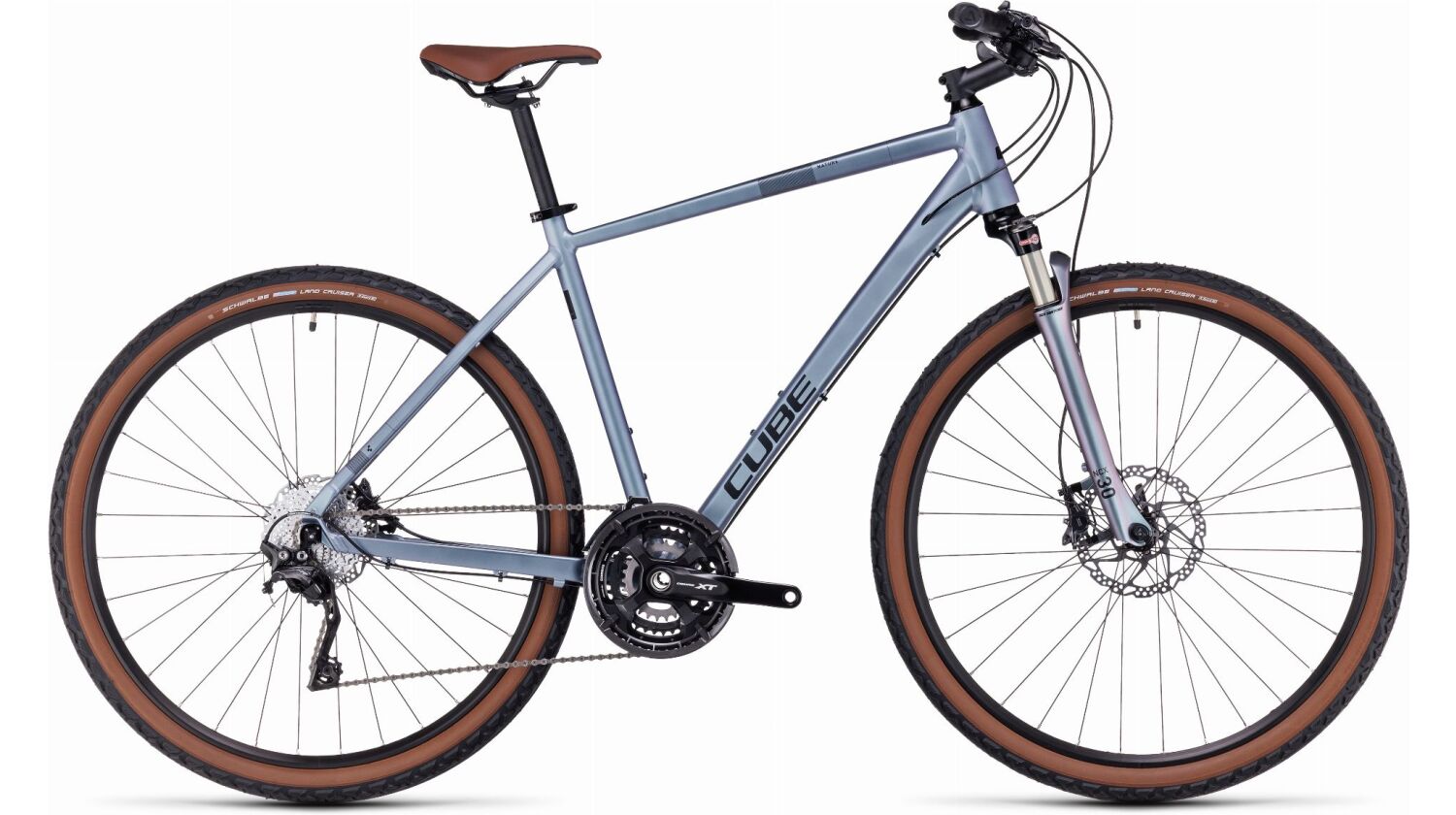 Cube Nature SLX Crossrad Diamant 28" galactic´n´black