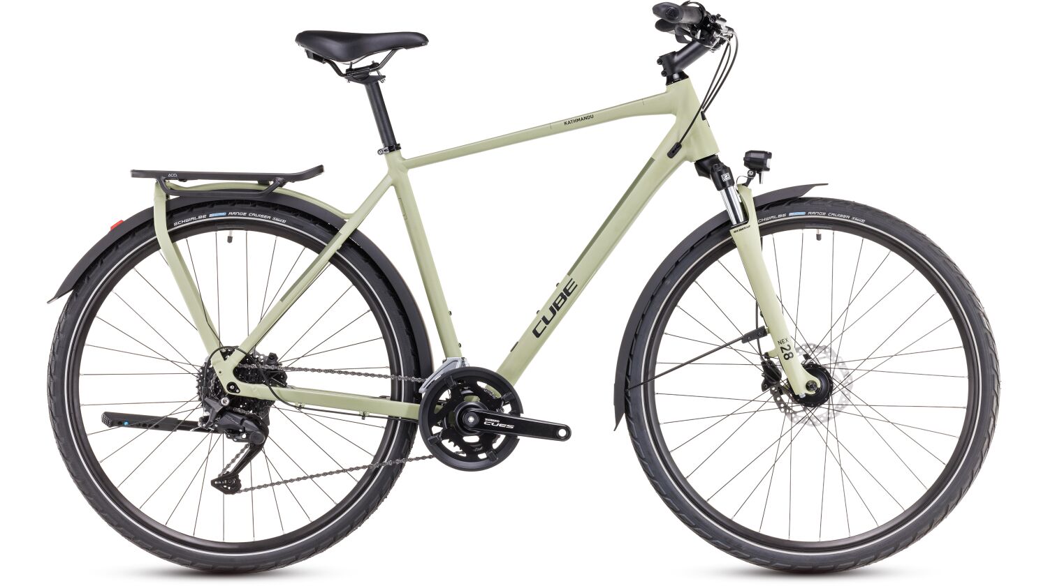 Cube Kathmandu One Trekkingrad Diamant 28" green´n´black