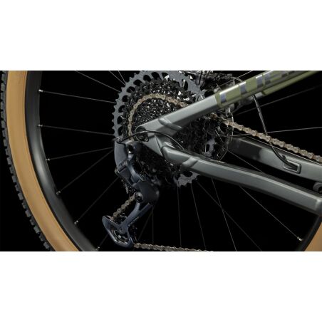 Cube Stereo One22 HPC TM MTB-Fully 29&quot; flashgrey&acute;n&acute;olive