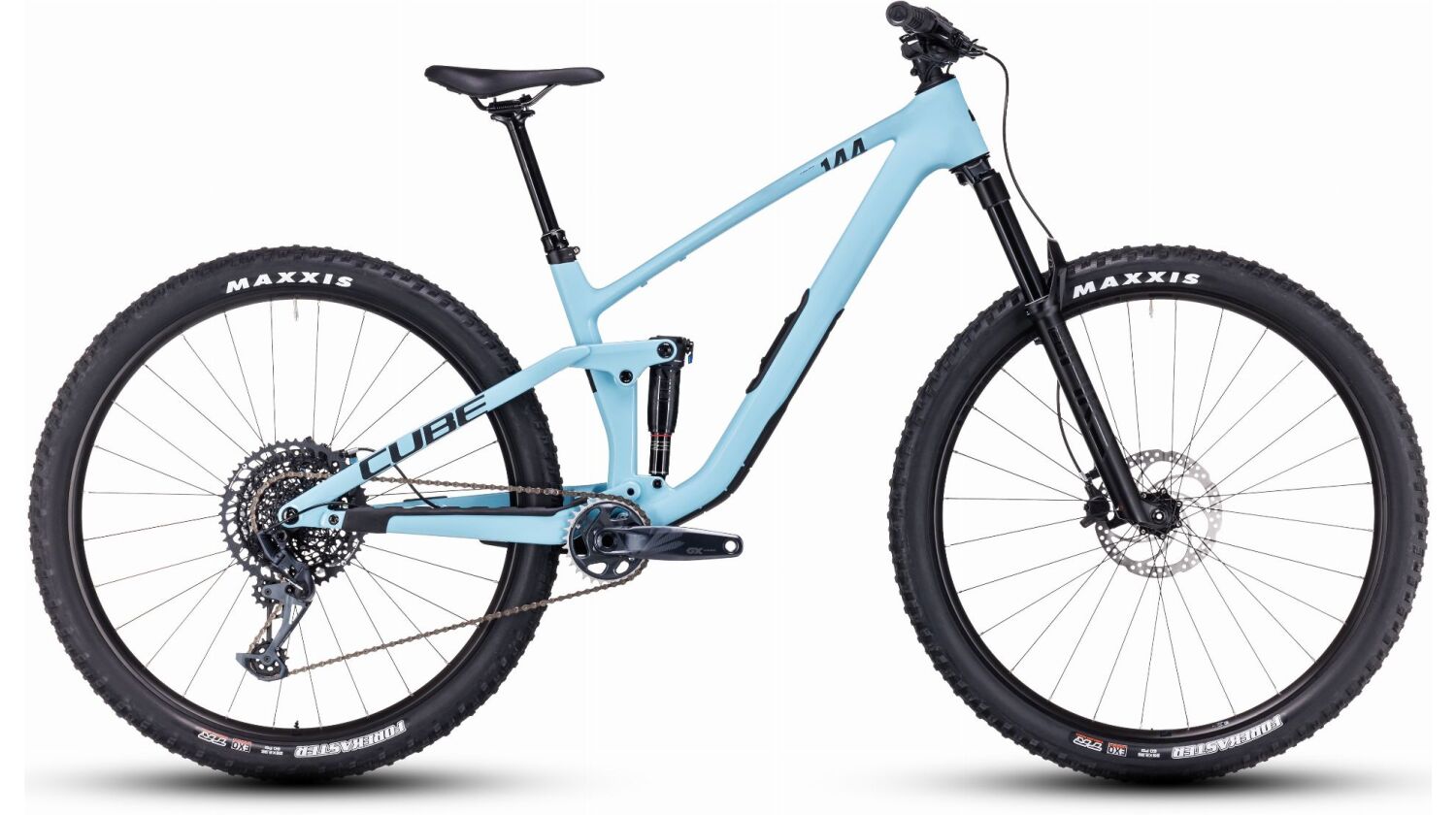 Cube Stereo One44 C:62 Pro MTB-Fully mayablue´n´black