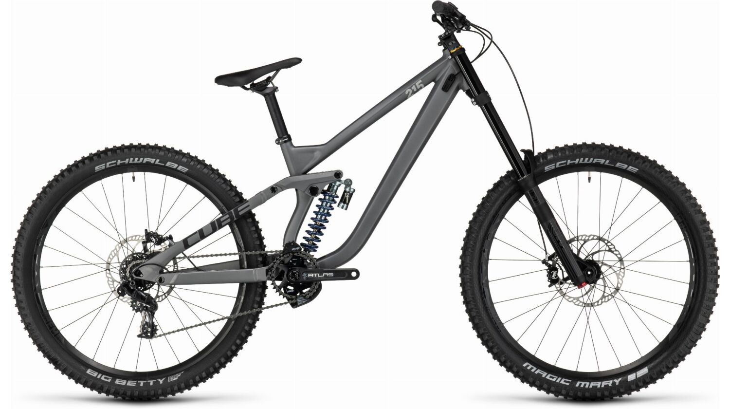 Cube Two15 Pro MTB-Fully 27,5 grey´n´black