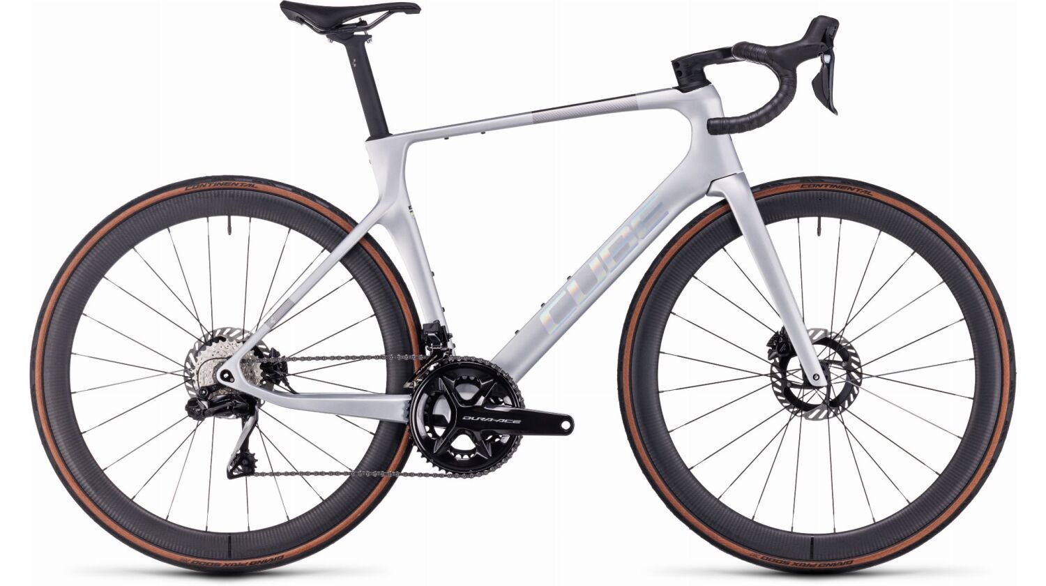 Cube Agree C:62 SLT Rennrad Diamant 28" silver´n´black