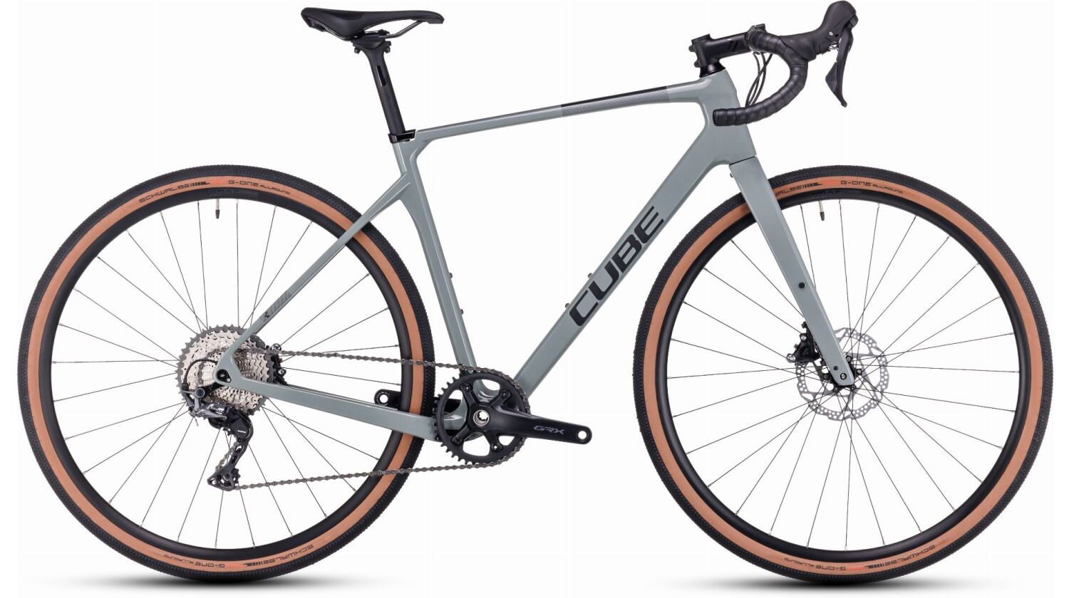 Cube Nuroad C:62 Pro Gravelbike Diamant 28" swampgrey´n´black