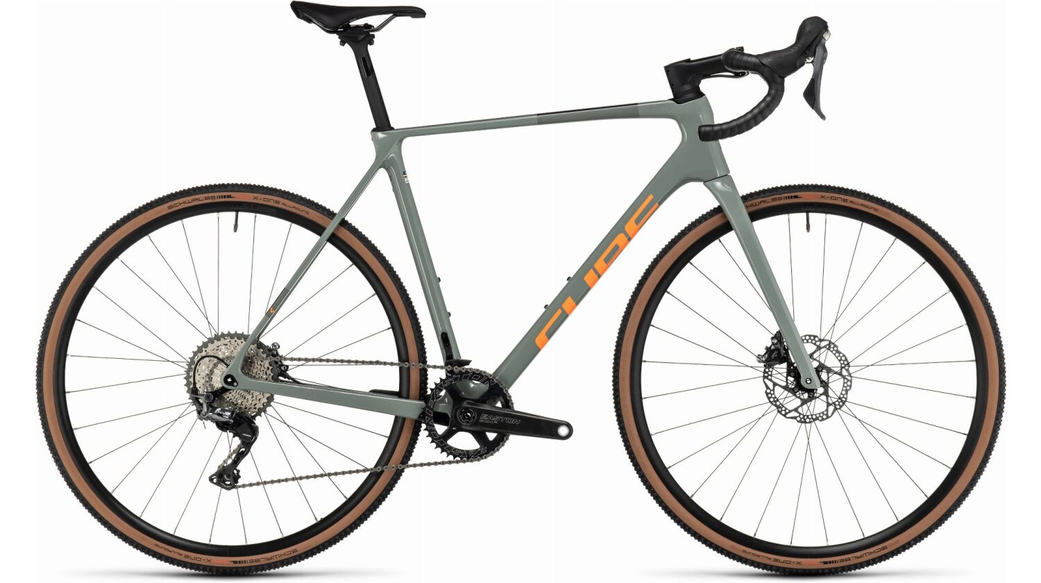 Cube Cross Race C:62 Pro Cyclocross Rad Diamant 28" swampgrey´n´orange