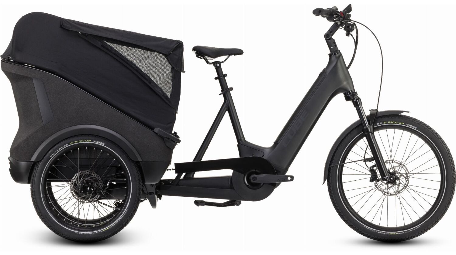 Cube Trike Cargo Hybrid 750 Wh E-Lastenrad 24"/20" grey´n´black one size