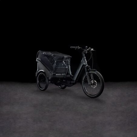 Cube Trike Cargo Hybrid 750 Wh E-Lastenrad 24&quot;/20&quot; grey&acute;n&acute;black one size