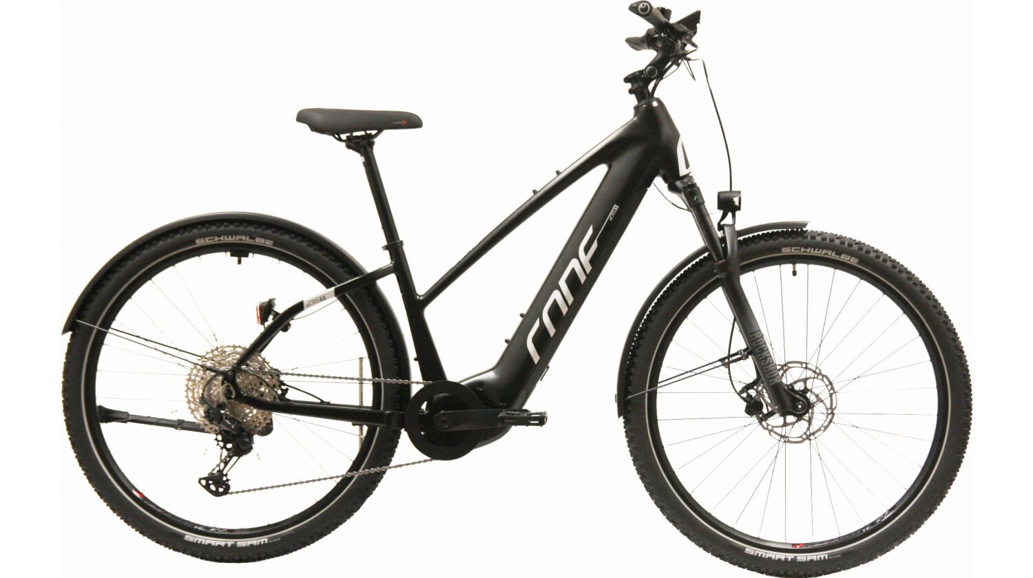 Cone eCross IN 4.0 750 Wh E-Bike Trapez 29" schwarz/grau