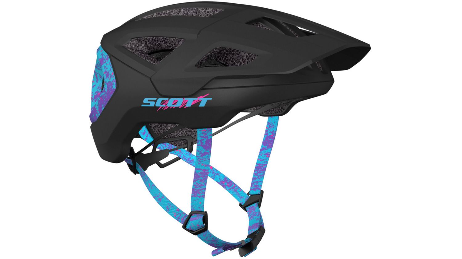 Scott Tago Plus Mips MTB-Helm black/marble purple