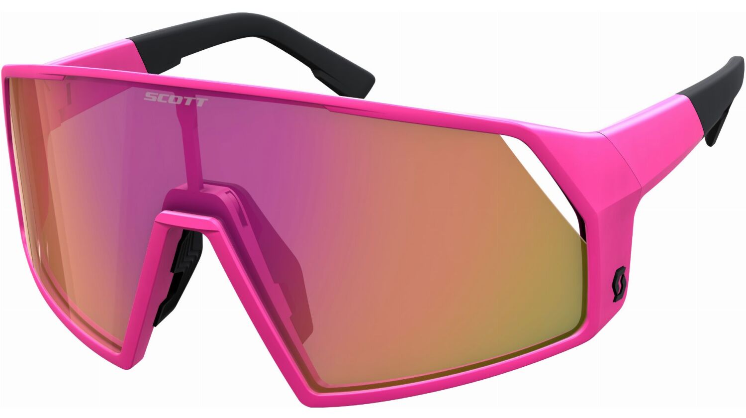 Scott Pro Shield Sonnenbrille acid pink/pink chrome