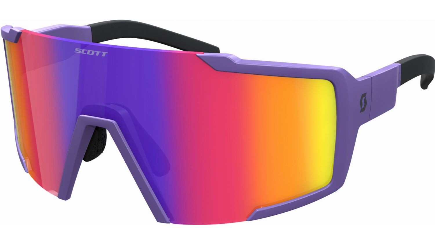 Scott Shield Compact Sonnenbrille ultra purple/teal chrome