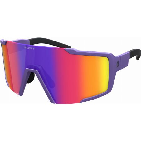 Scott Shield Compact Sonnenbrille ultra purple/teal chrome