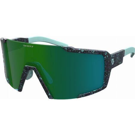 Scott Shield Compact Sonnenbrille terrazzo black/green...