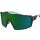 Scott Shield Compact Sonnenbrille terrazzo black/green chrome