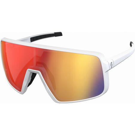 Scott Torica Sonnenbrille white matt/red chrome