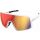 Scott Torica Sonnenbrille white matt/red chrome