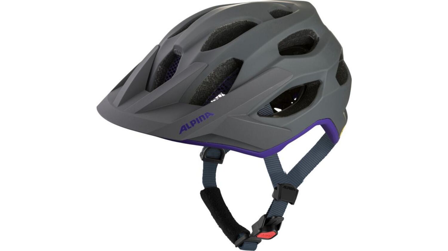 Alpina Apax Mips MTB-Helm midnight-grey purple matt 52-57 cm