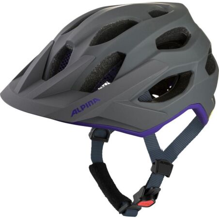 Alpina Apax Mips MTB-Helm midnight-grey purple matt 52-57 cm