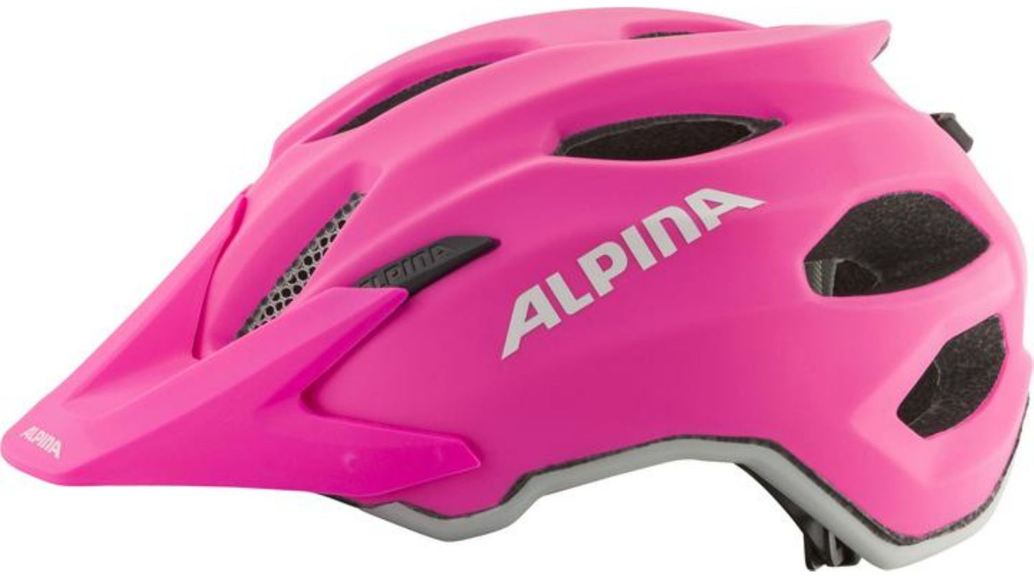 Alpina Carapax Junior Kinder-Helm shocking-pink matt 51-56 cm