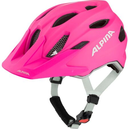 Alpina Carapax Junior Kinder-Helm shocking-pink matt...