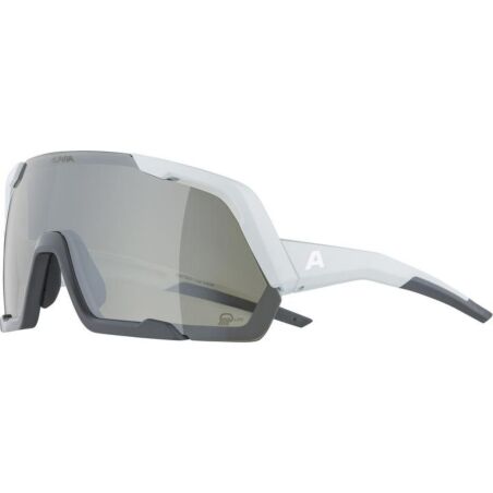 Alpina Rocket Q-Lite Sportbrille smoke-grey matt/mirror silver one size