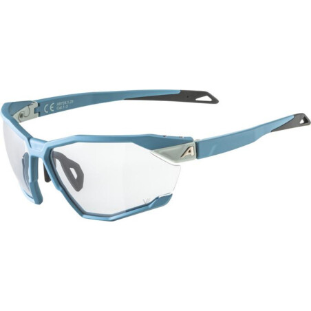 Alpina Twist Six V Sportbrille smoke-blue matt/varioflex...