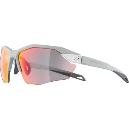 Alpina Twist Six S HR QV Sportbrille smoke-grey matt/quattro/variofl.mirror+ rainb. one size