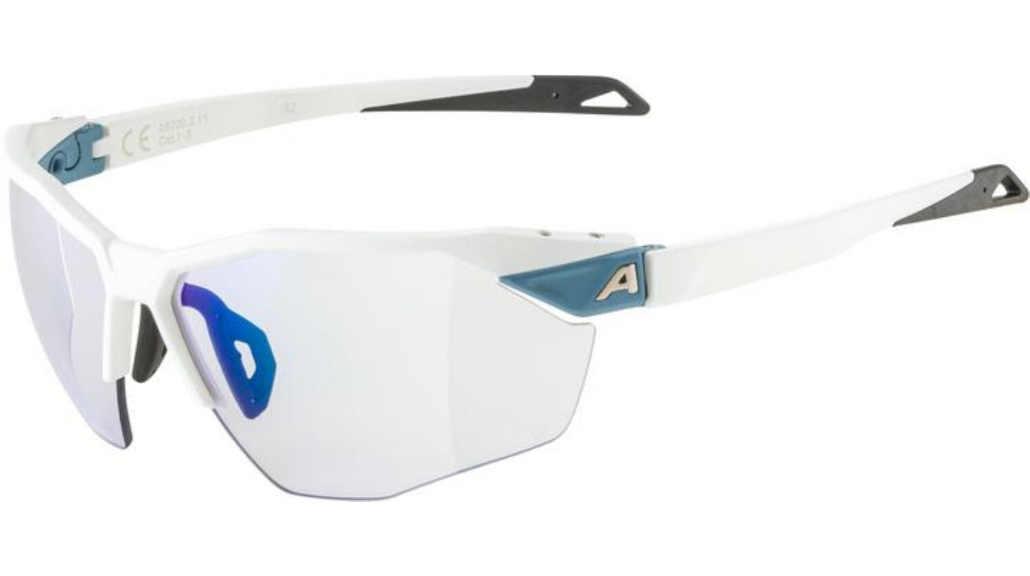 Alpina Twist Six HR V(M) Sportbrille white matt one size