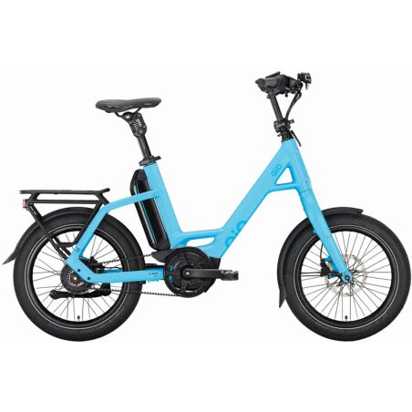 QiO EINS P-E 545 Wh E-Kompaktrad 20" ice blue matt...