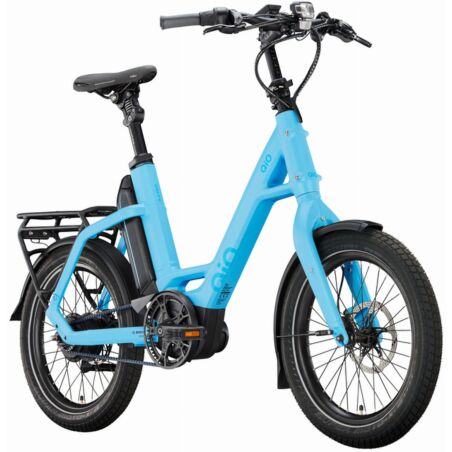 QiO EINS P-E 545 Wh E-Kompaktrad 20" ice blue matt...