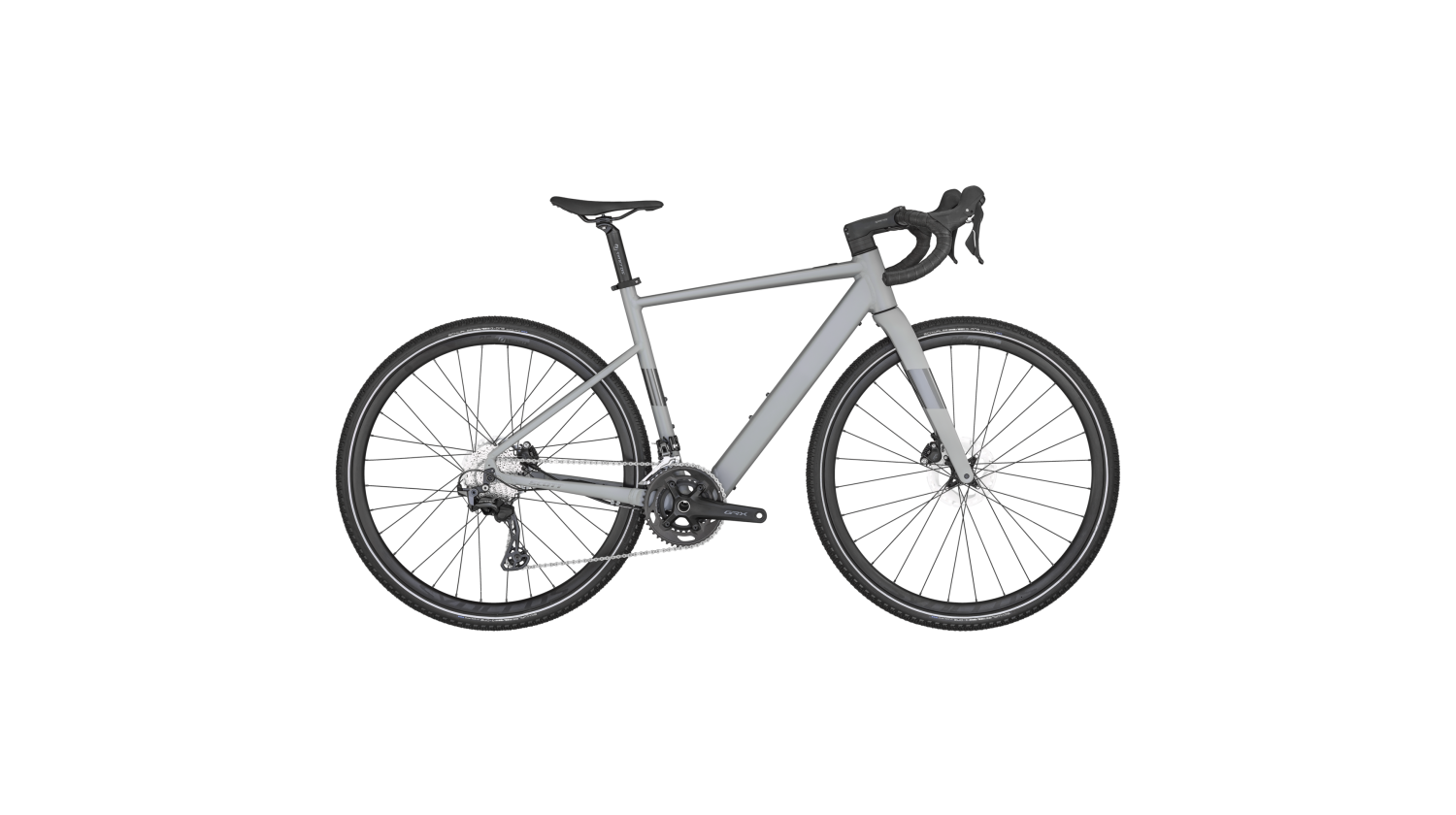 Scott Speedster Gravel eRIDE 40 250 Wh E-Bike Diamant 28" shark grey