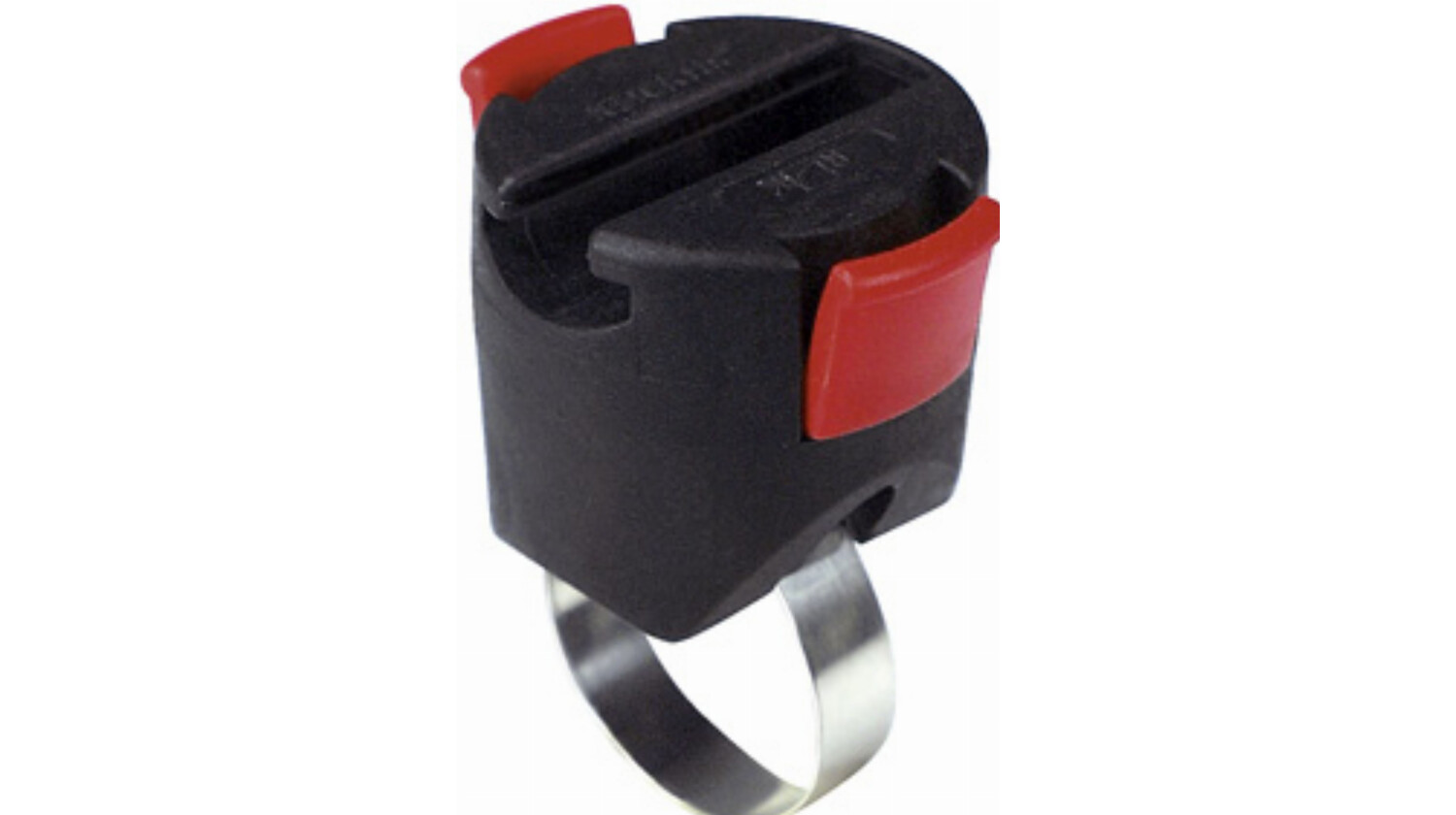KLICKfix Miniadapter mit Seilschlosshalter schwarz