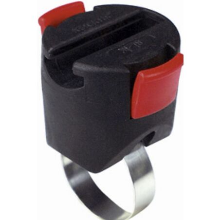 KLICKfix Miniadapter mit Seilschlosshalter schwarz