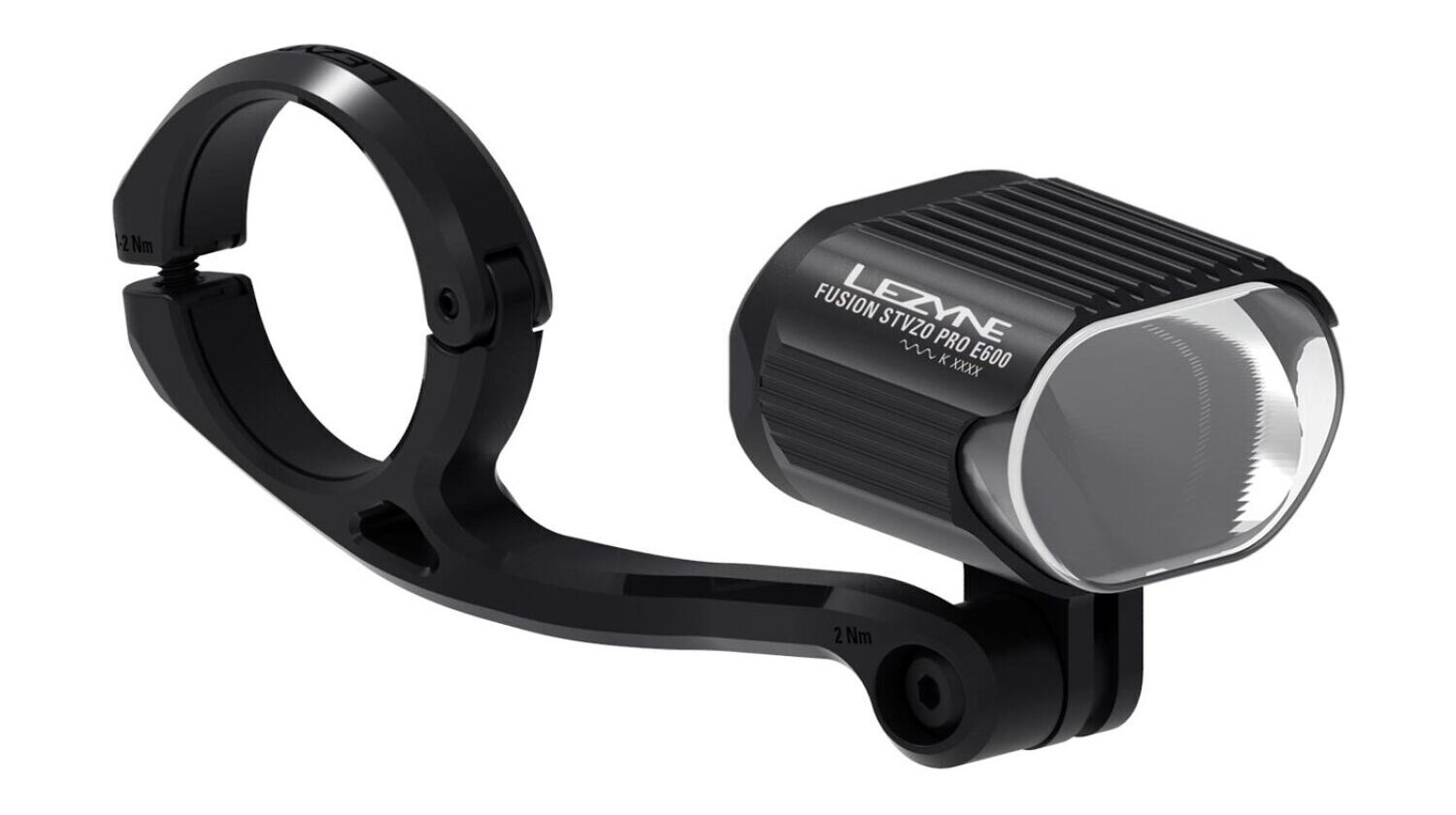 Lezyne Fusion Pro E600 StVZO E-Bike Scheinwerfer schwarz