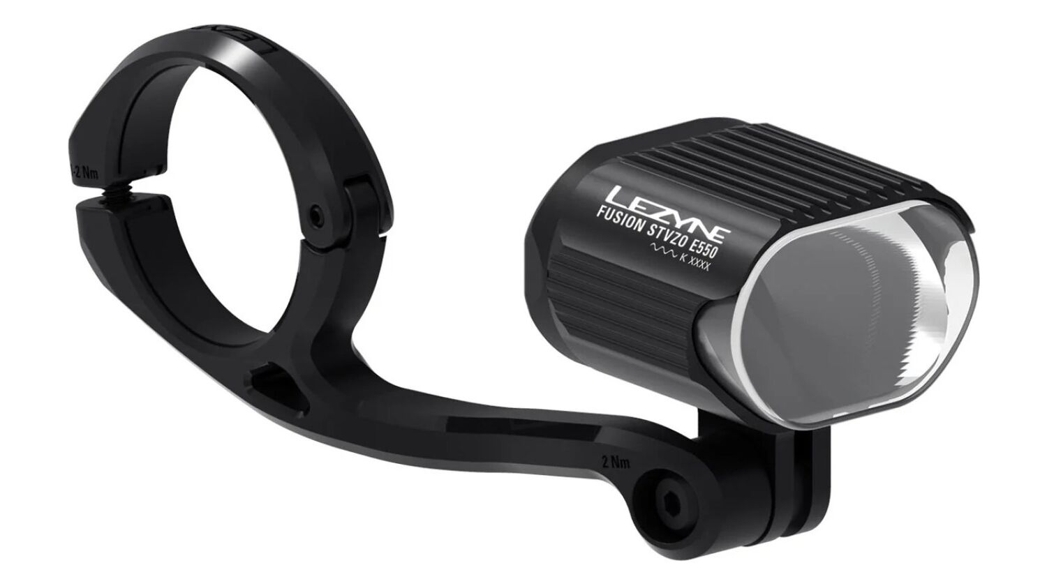 Lezyne Fusion E550 StVZO E-Bike Scheinwerfer schwarz