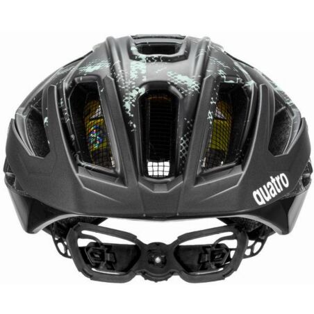 Uvex Quatro CC Mips MTB-Helm black-jade matt